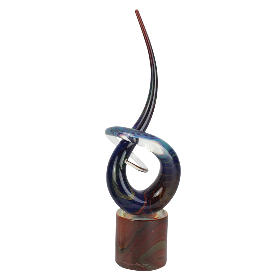 1755 ORIGINALMURANOGLASS Скульптура Узел любви - автор Andrea Tagliapietra - муранское стекло  см  - Вид №1