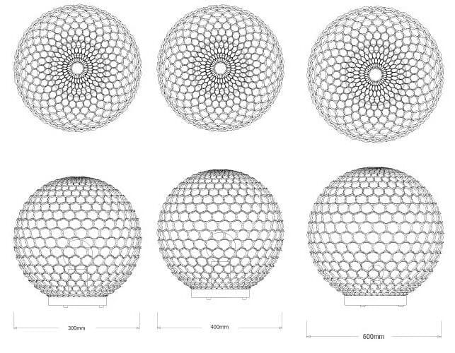 Напольная лампа из полиэтилена TRIBÙ месье Трико ARCH-00080650 - Вид №9