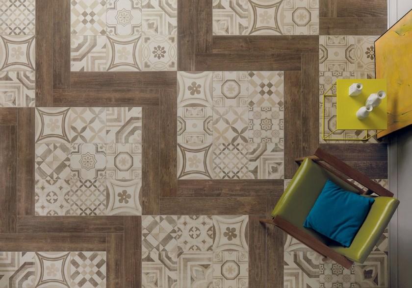 CERAMICHE KEOPE Настенная / напольная плитка из керамогранита Cementine sun-id-1426232 - Вид №10