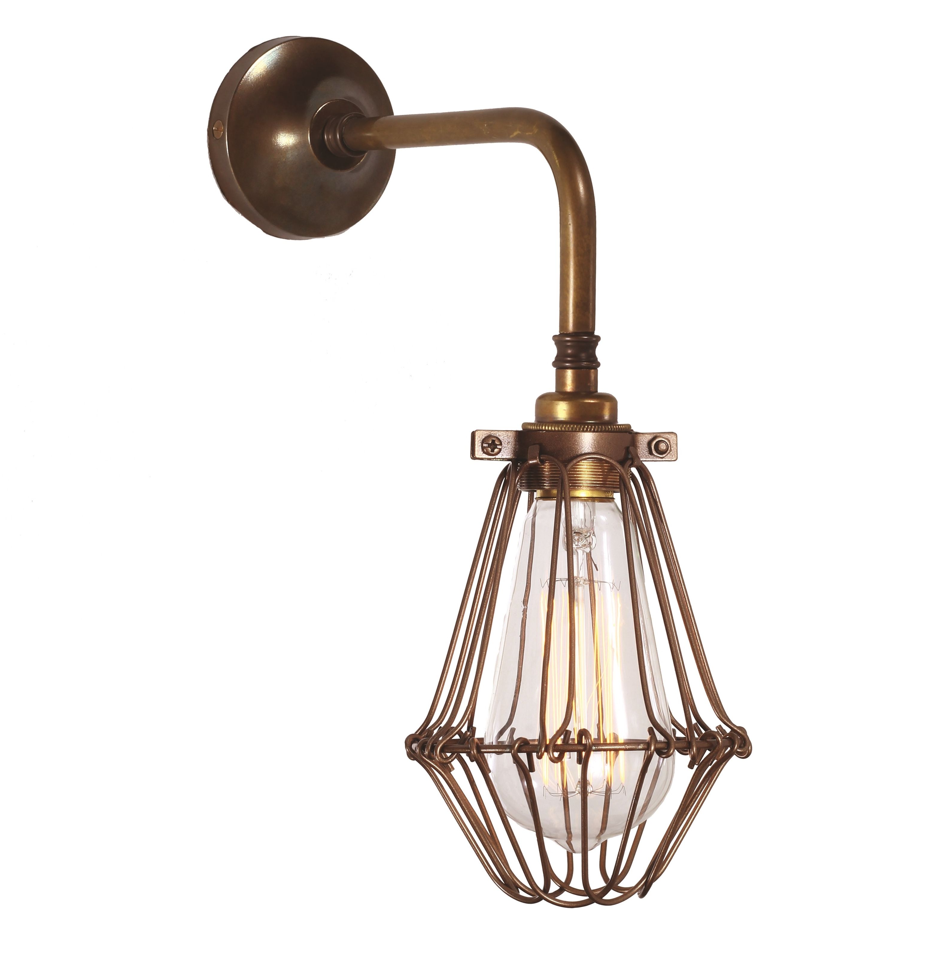 Настенный светильник ручной работы из латуни Mullan Lighting Praia ARCH-00133675 - Вид №3