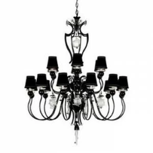 Люстра 9242-55 от Schonbek черная SCHONBEK ДИЗАЙНЕРСКИЕ 246661 Черный