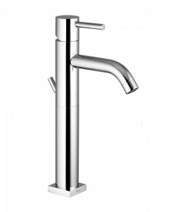 52532 / PR Смеситель для раковины 150 мм. удлинитель и выдвижной слив 1,1 / 4 дюйма. Bongio T Square