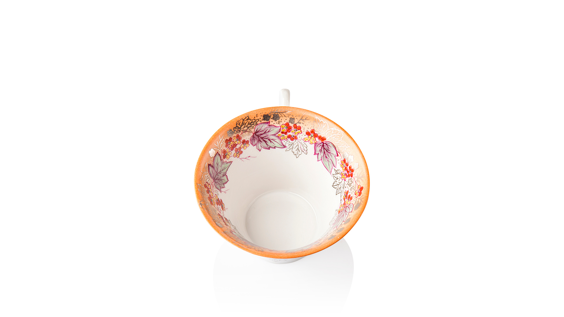 10617335 Мануфактуры Гарднеръ в Вербилках Чайная пара "Дыхание осени" Фарфор, Керамика  - Вид №2