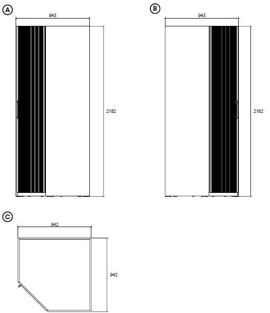 Enza Home Угловой шкаф однодверный Astoria sun-id-1489791 - Вид №2