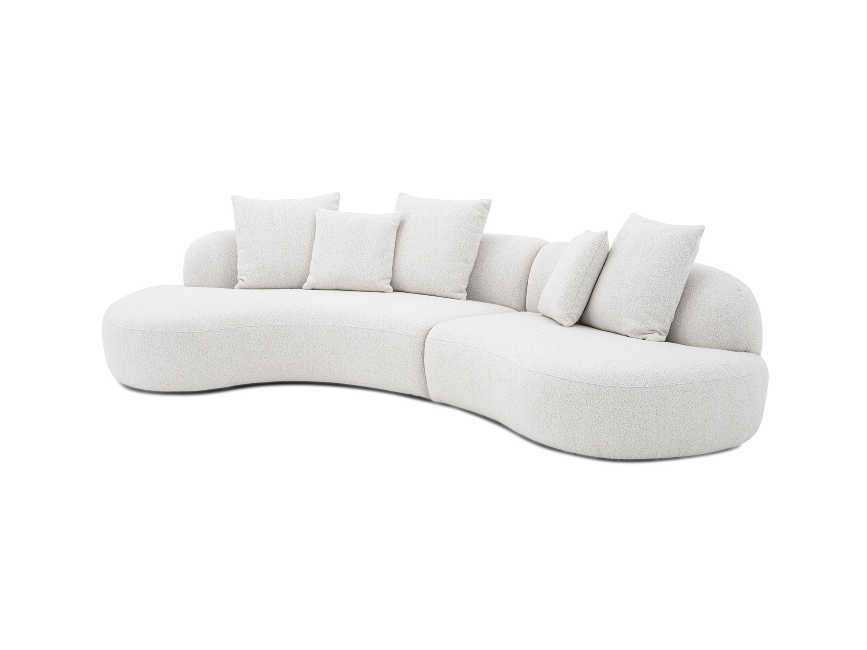 Модульный изогнутый диван из ткани CAMPO DE' FIORI CHILI ARCH-00079544 - Вид №7