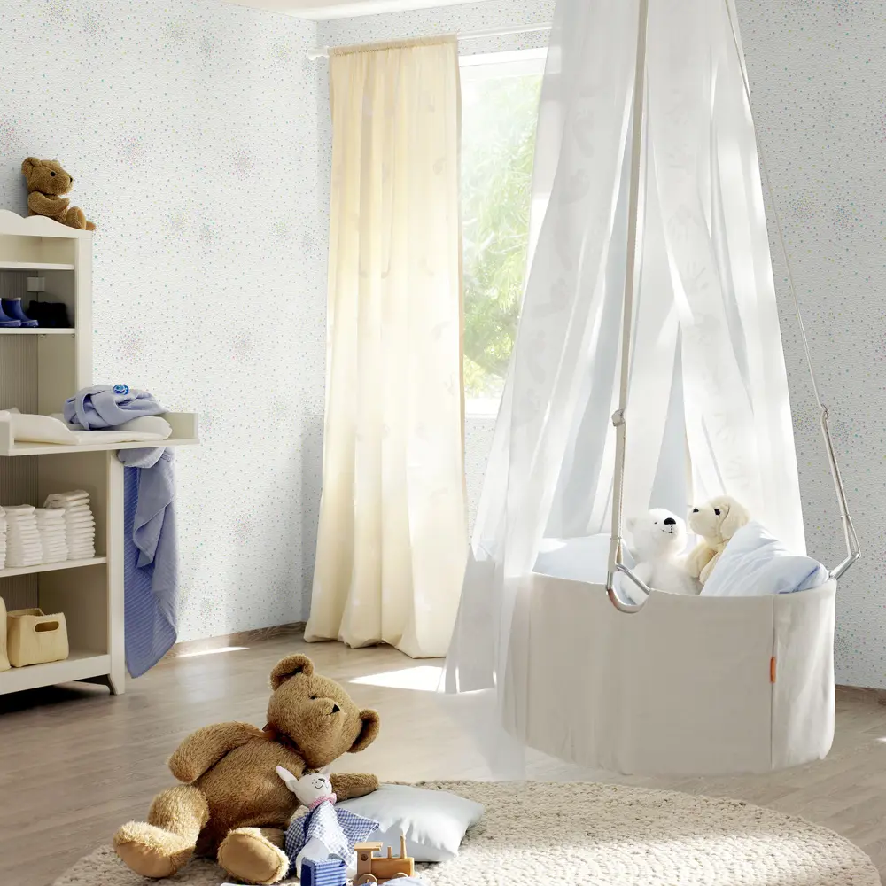 Обои флизелиновые Rasch Kids & Teens белые 0.53 м 517903 STLM-2177929 - Вид №3