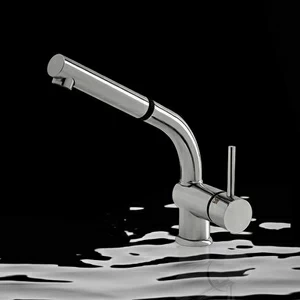 Смеситель однорычажный 7DOCAR01 Geda Nextage Bibo с поворотным изливом и душем