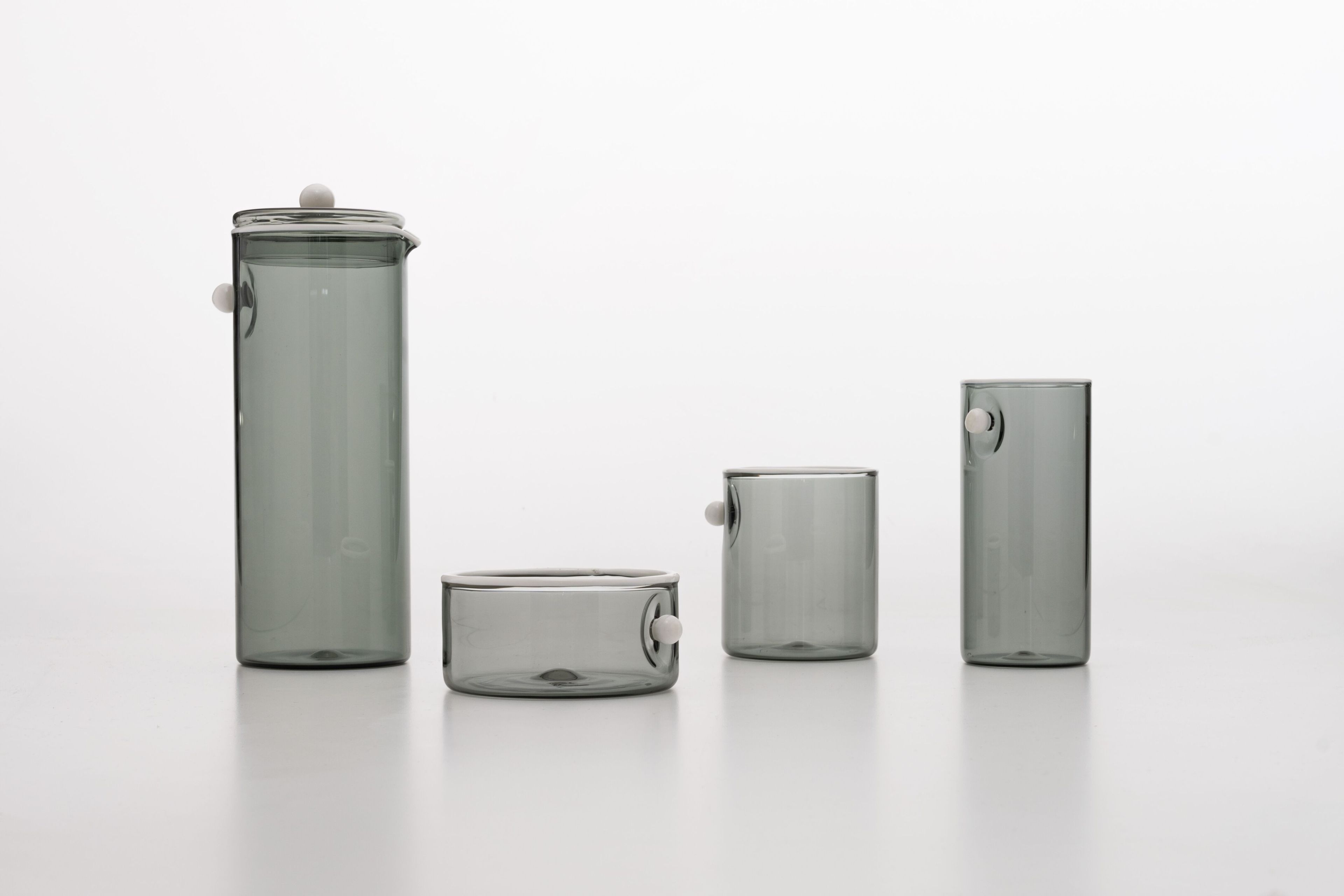 Стакан для воды из боросиликатного стекла Zafferano Oyster ARCH-00057599 - Вид №5