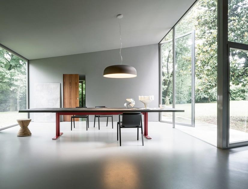 Lema Прямоугольный стол со столешницей из вулканического камня sun-id-1468706 - Вид №5