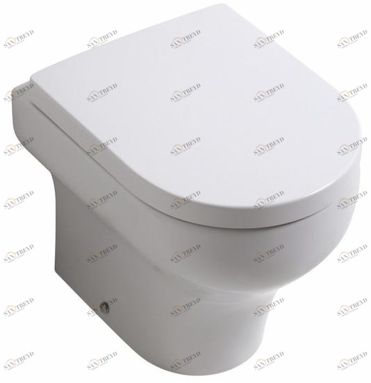 Cle110301 Приставной унитаз напольный Белый Olympia Ceramica CLEAR Италия