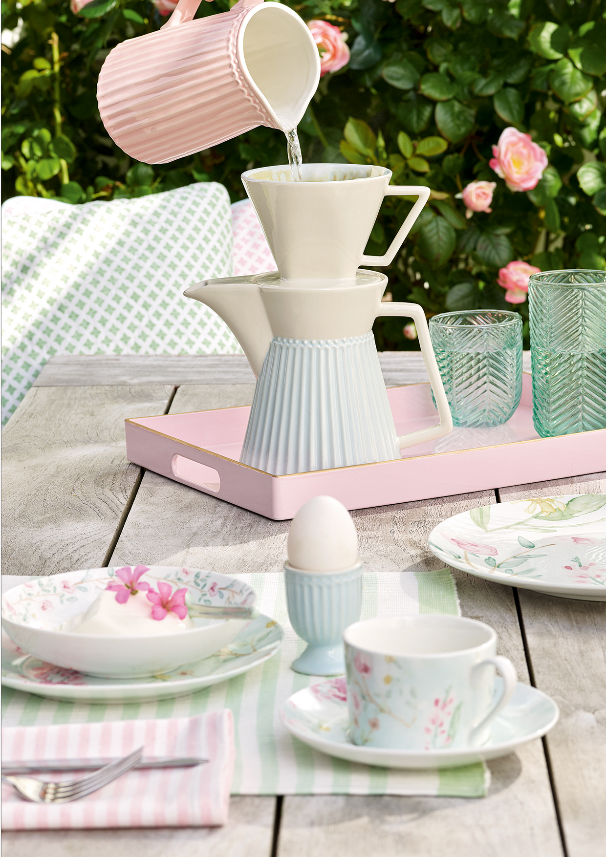 STWJUGA1LALI1906 Кувшин "Alice Pale Pink" Greengate  - Вид №1