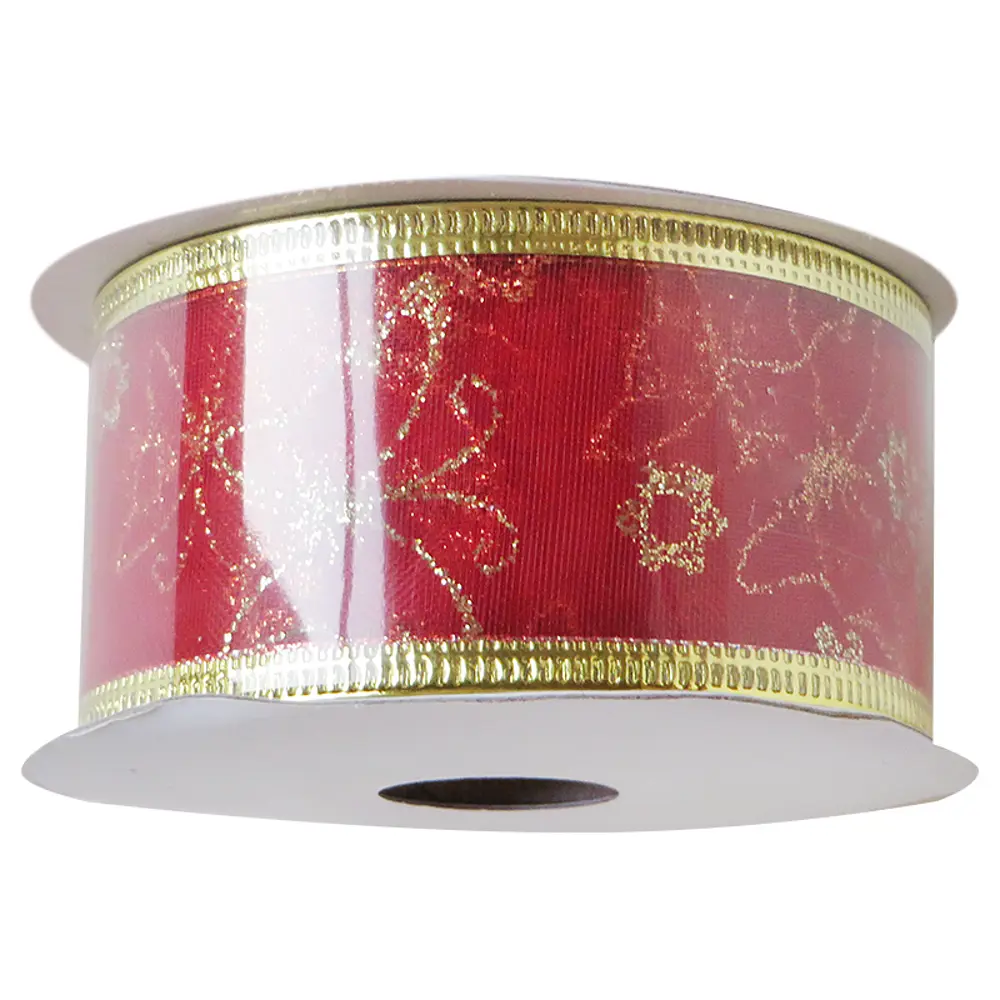 Лента в упаковке красная 900x3.8 см Santreyd STLM-2132184