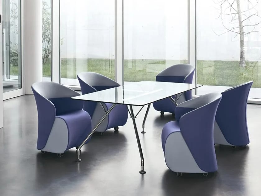 Кожаное кресло с подлокотниками Kastel Koccola ARCH-00082926 - Вид №2