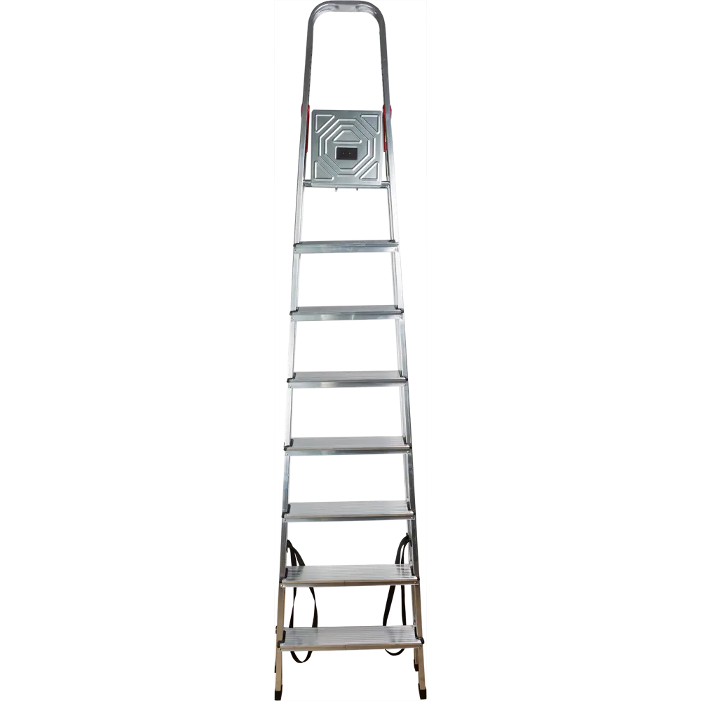 Стремянка алюминиевая Hailo 8 ступеней 8928-901, максимальная нагрузка 150 кг STLM-2133588 - Вид №1