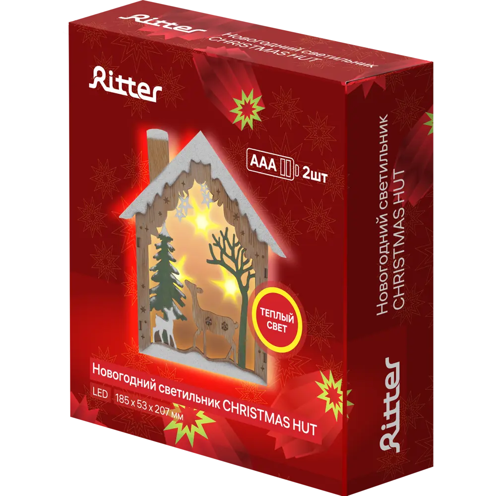 Светильник настольный светодиодный Ritter Deer House 29284 5 на батарейках 82655880 STLM-2117429  - Вид №4