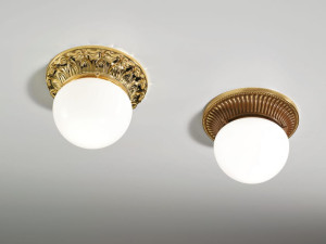 Металлический светодиодный потолочный светильник