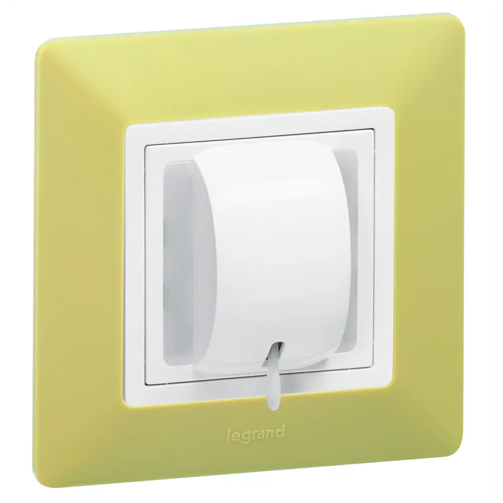 Рамка для розеток и выключателей Legrand VLN-L Лайм 1 пост цвет зеленый Valena Life STLM-2049664 - Вид №4