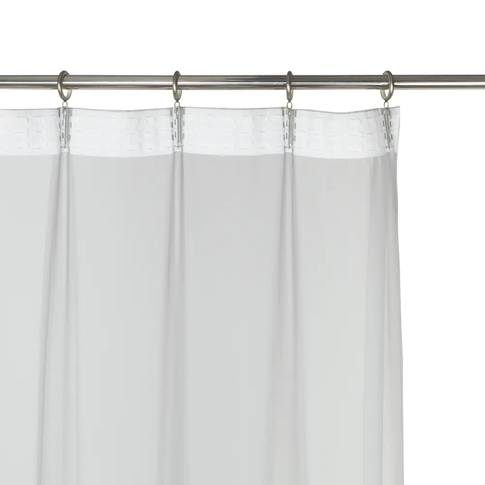 INSPIRE Daniel Granit 5 - Тюль на ленте серый 300x280 см 86255248 STLM-1388646 - Вид №4