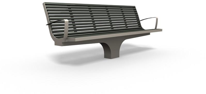 BENKERT BANKE Скамейка с подлокотниками Comfony sun-id-1378728 - Вид №1