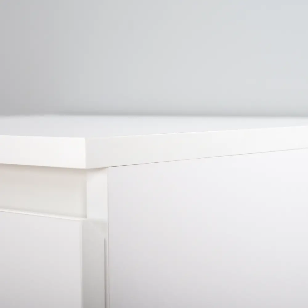 Тумба прикроватная 2 ящика 49x53.8x38.2 см ЛДСП цвет белый Santreyd STLM-2073632 - Вид №7