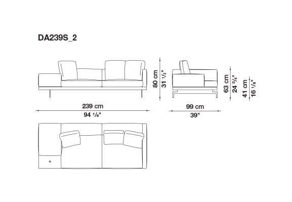 Кожаный диван B&B Italia док ARCH-00130675 - Вид №48