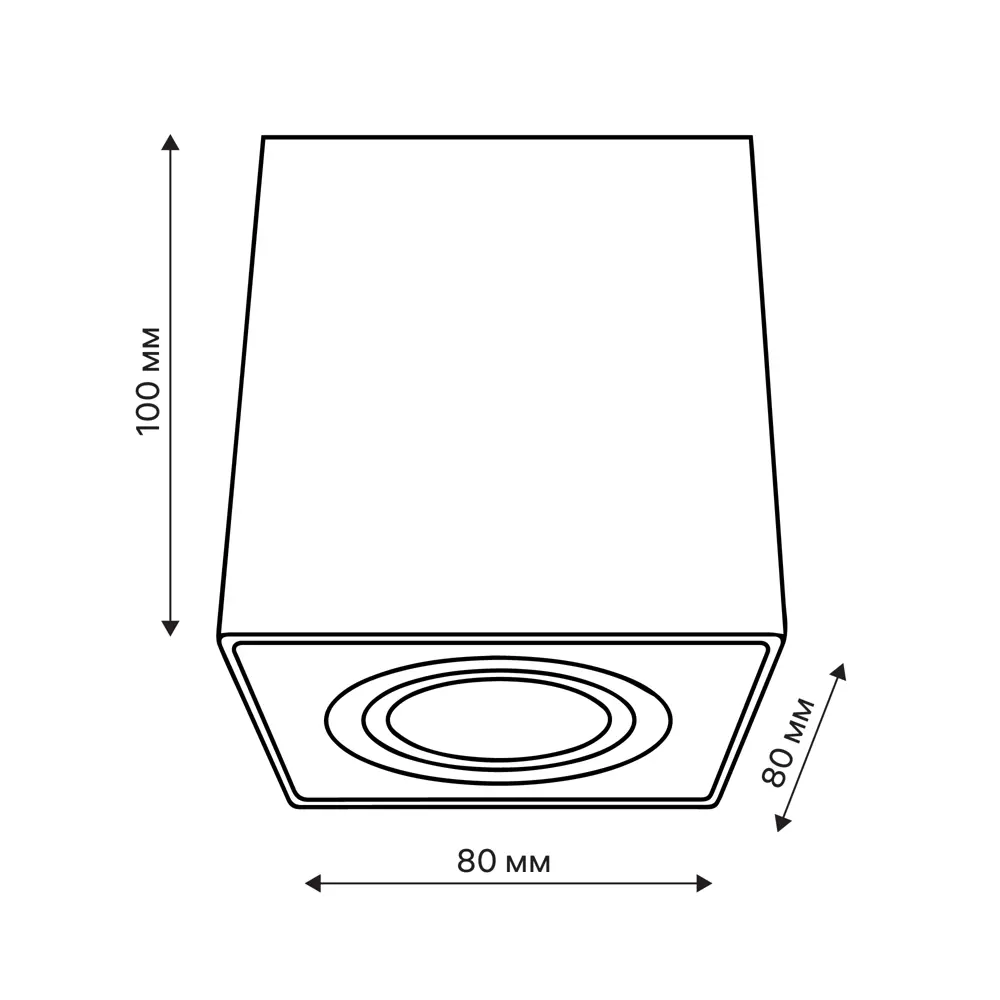 Светильник точечный накладной Ritter Arton 51410 7 GX10 цвет белый/черный STLM-2055923 - Вид №12