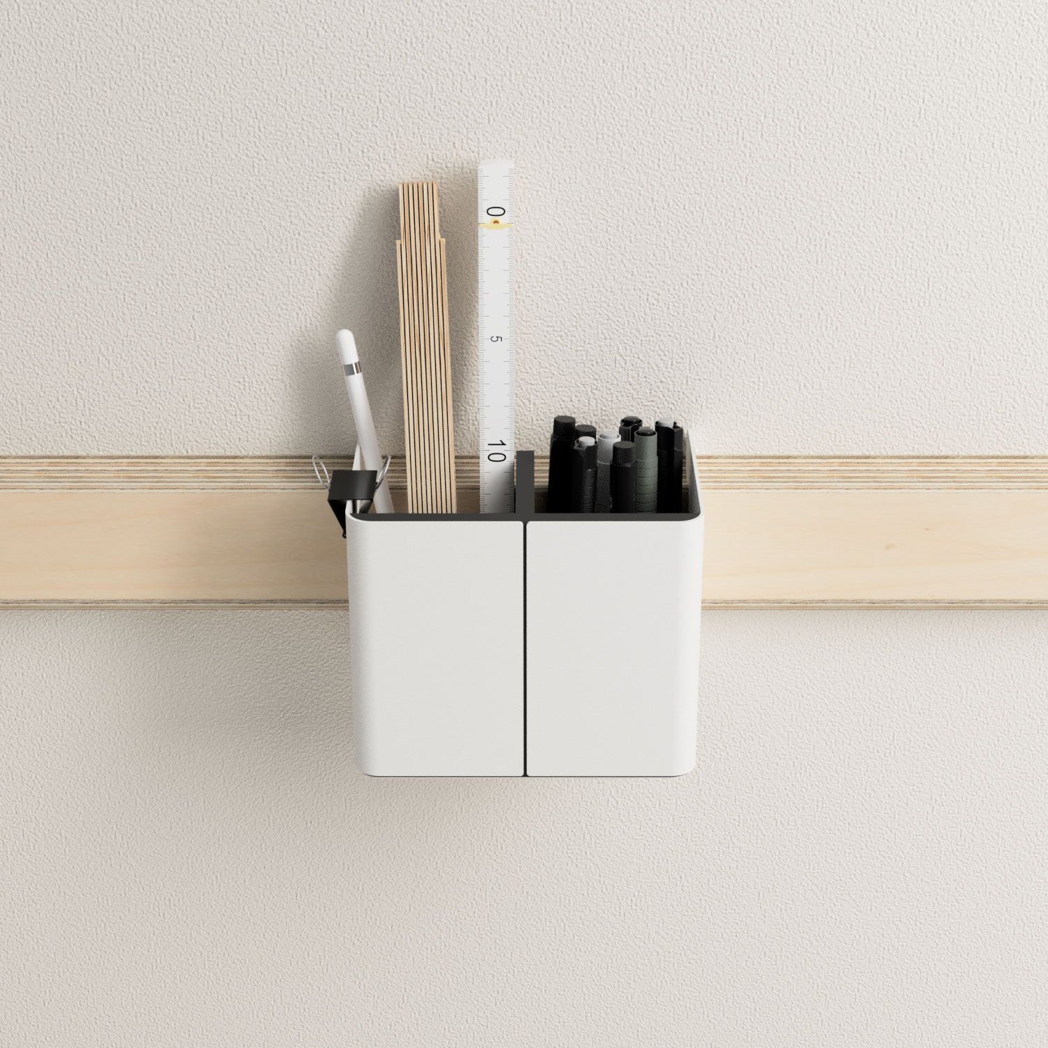 Модульная система с деревянным настенным шкафом и письменным столом Variand Furniture H06 ARCH-00011936 - Вид №25