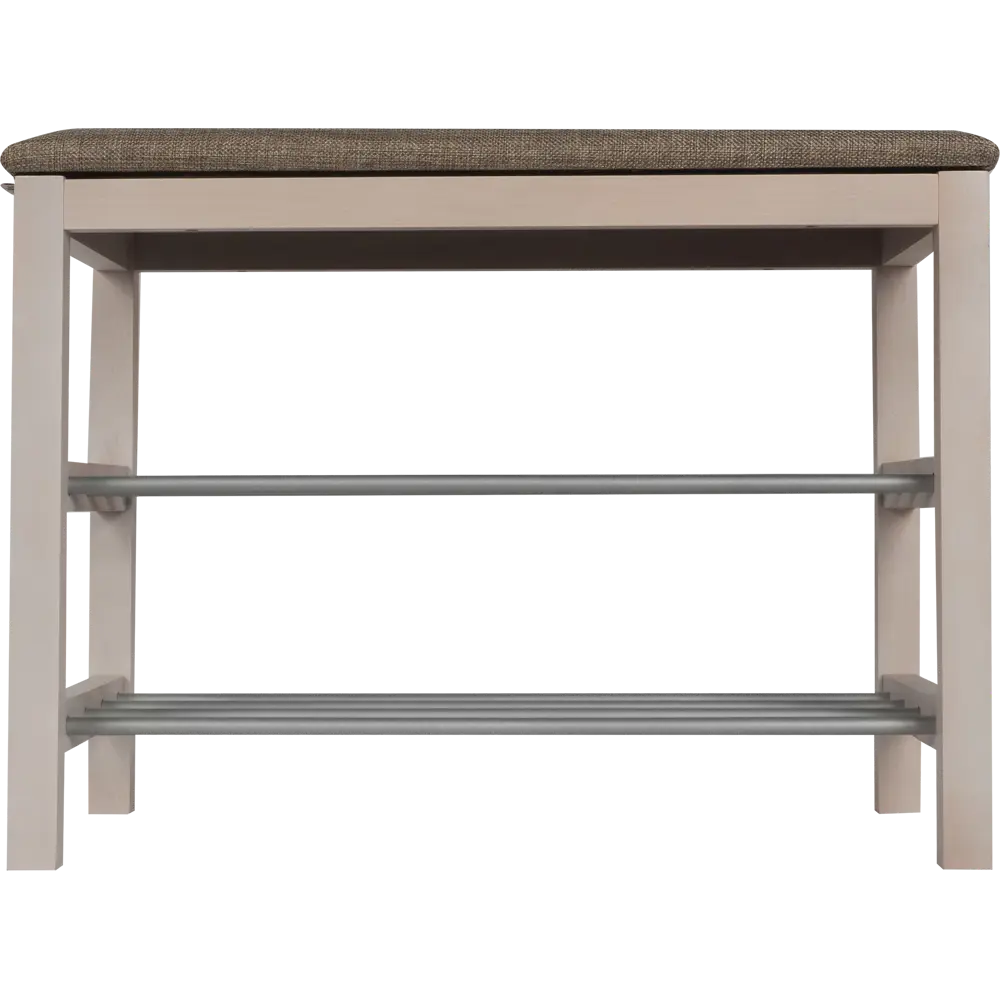 Банкетка Sheffilton SHT-B2-2 67x49 см дерево/металл цвет белёный кедр STLM-2179785 - Вид №4