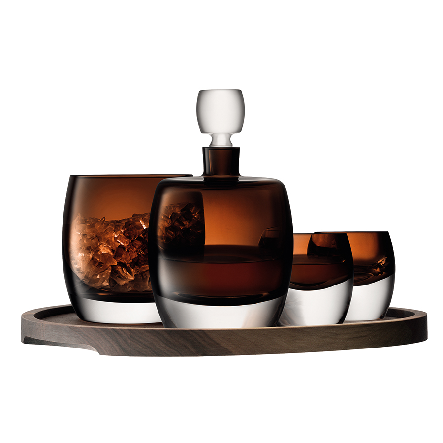 G1537-00-866 Набор для ценителей виски с деревянным подносом whisky club LSA International  - Вид №5