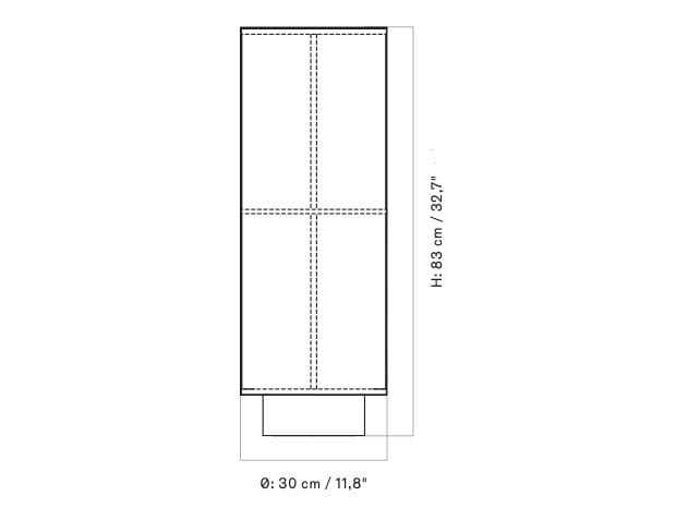 Льняная напольная лампа Audo Copenhagen Hashira ARCH-00022453 - Вид №16