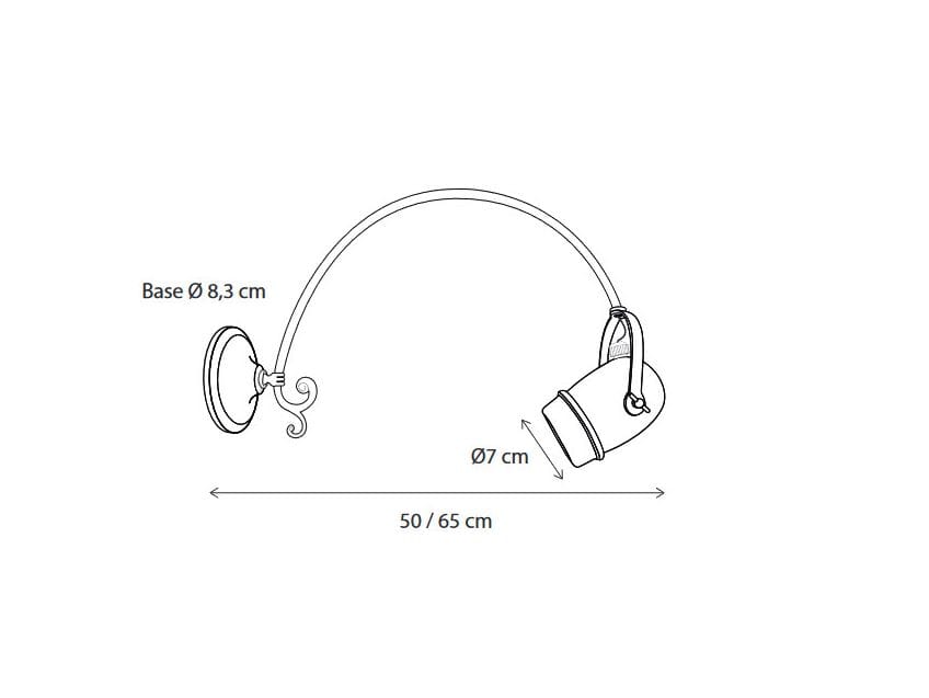 Латунь регулируемый открытый настенный светильник Authentage Lighting Micro ARCH-00110310 - Вид №2