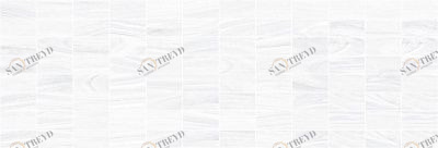 Zen Декор мозаичный белый MM60070 20х60 Laparet 