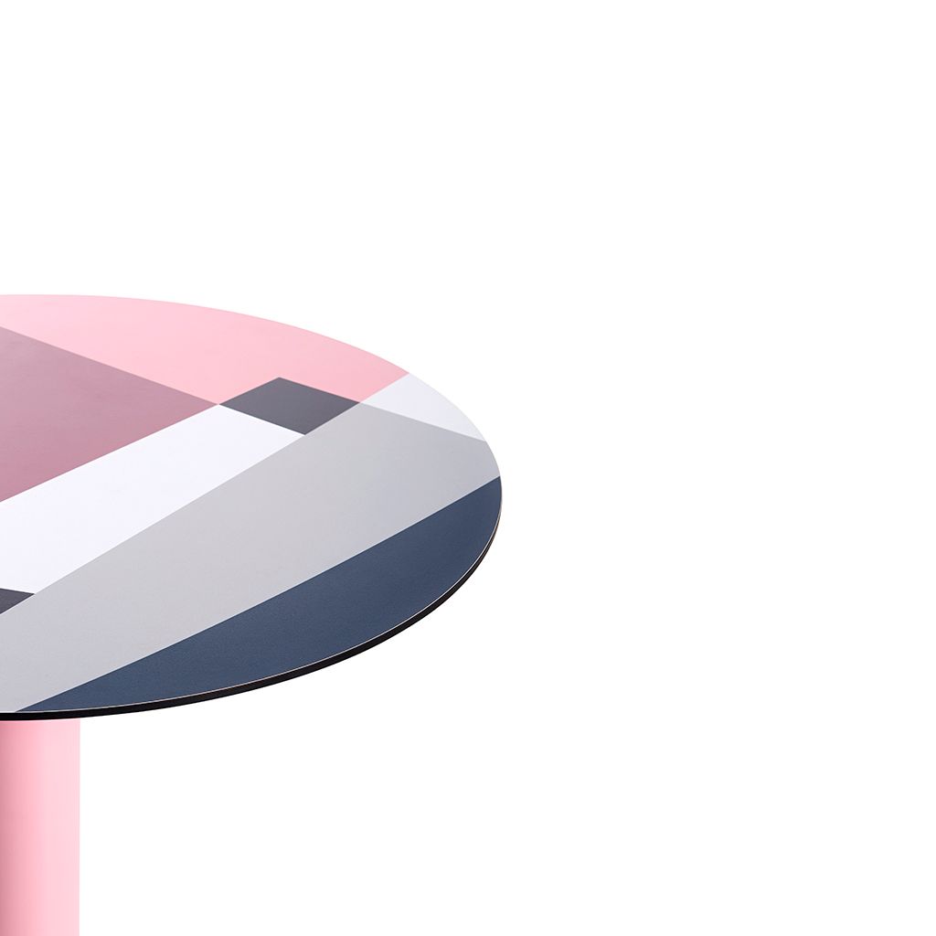 Круглый ламинированный стол Diabla Abstrakt Mona ARCH-00087852 - Вид №9