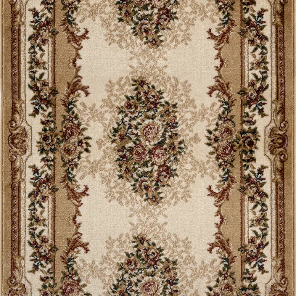 Дорожка ковровая «Мега 403» с джутовой основой, бежевая, 120 см 18161267