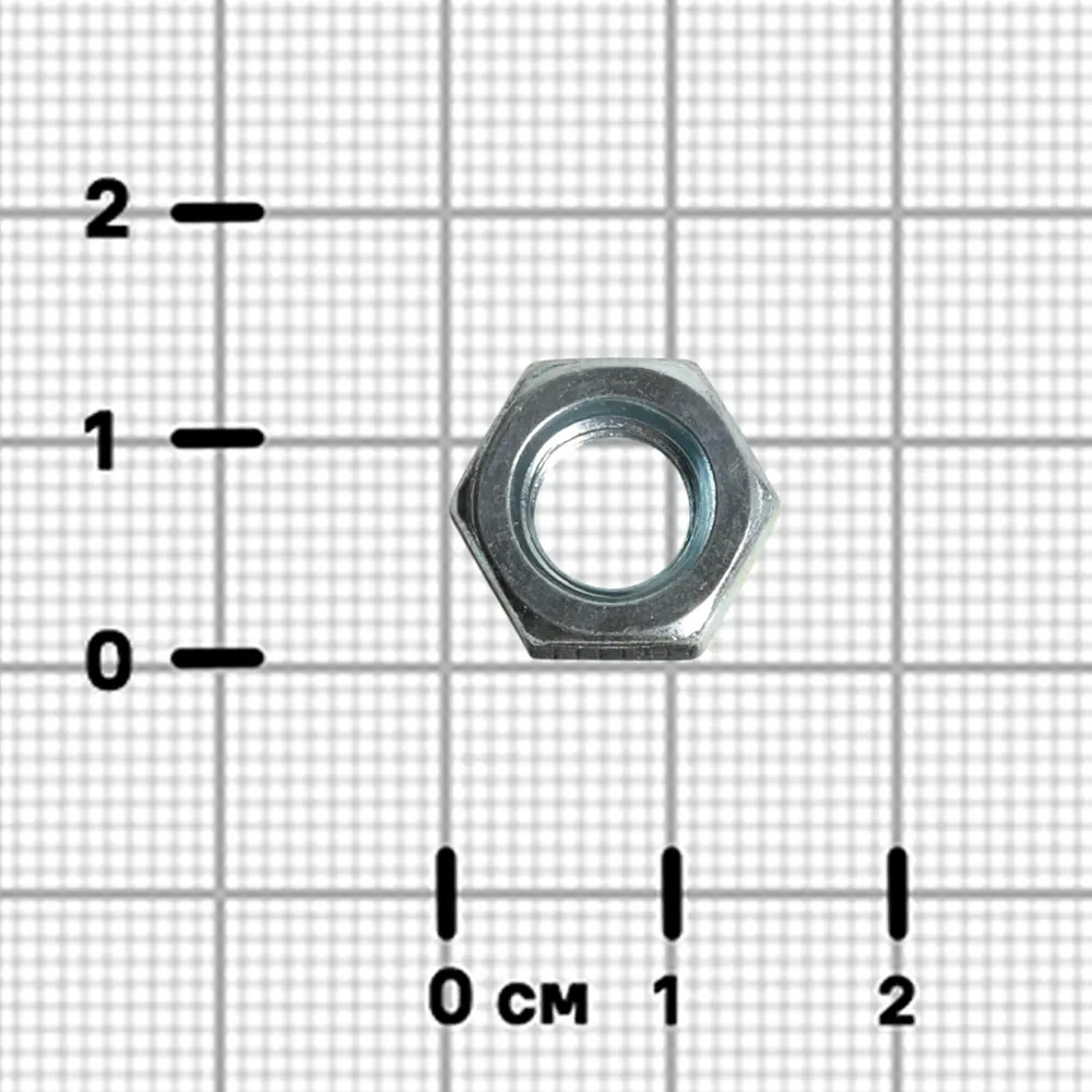Гайка шестигранная M8 DIN 934 сталь оцинкованная на вес 89400365 STLM-2181188 Santreyd  - Вид №1