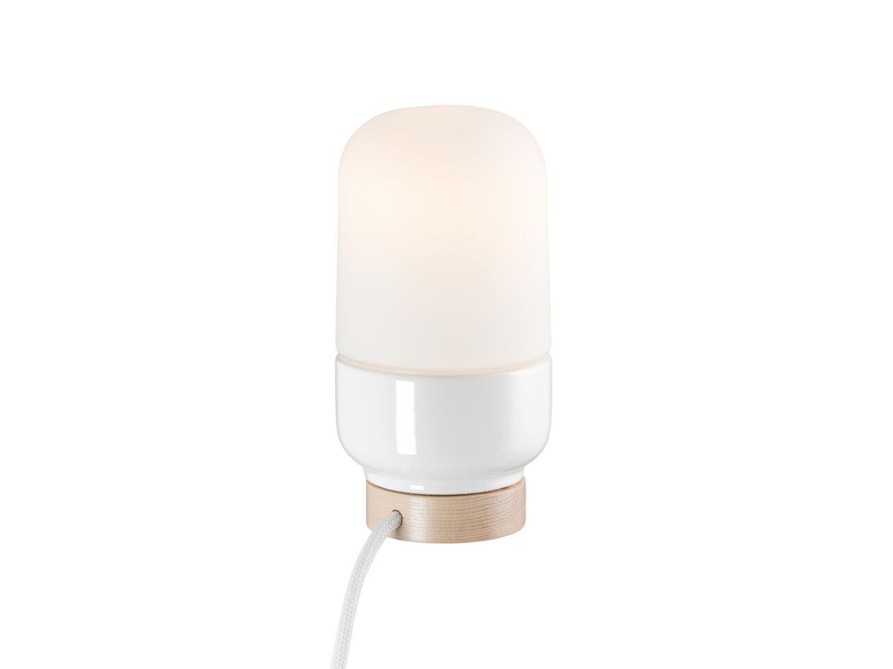 Настольная лампа из фарфора и опалового стекла Ifö Electric Ohm ARCH-00117078 - Вид №1