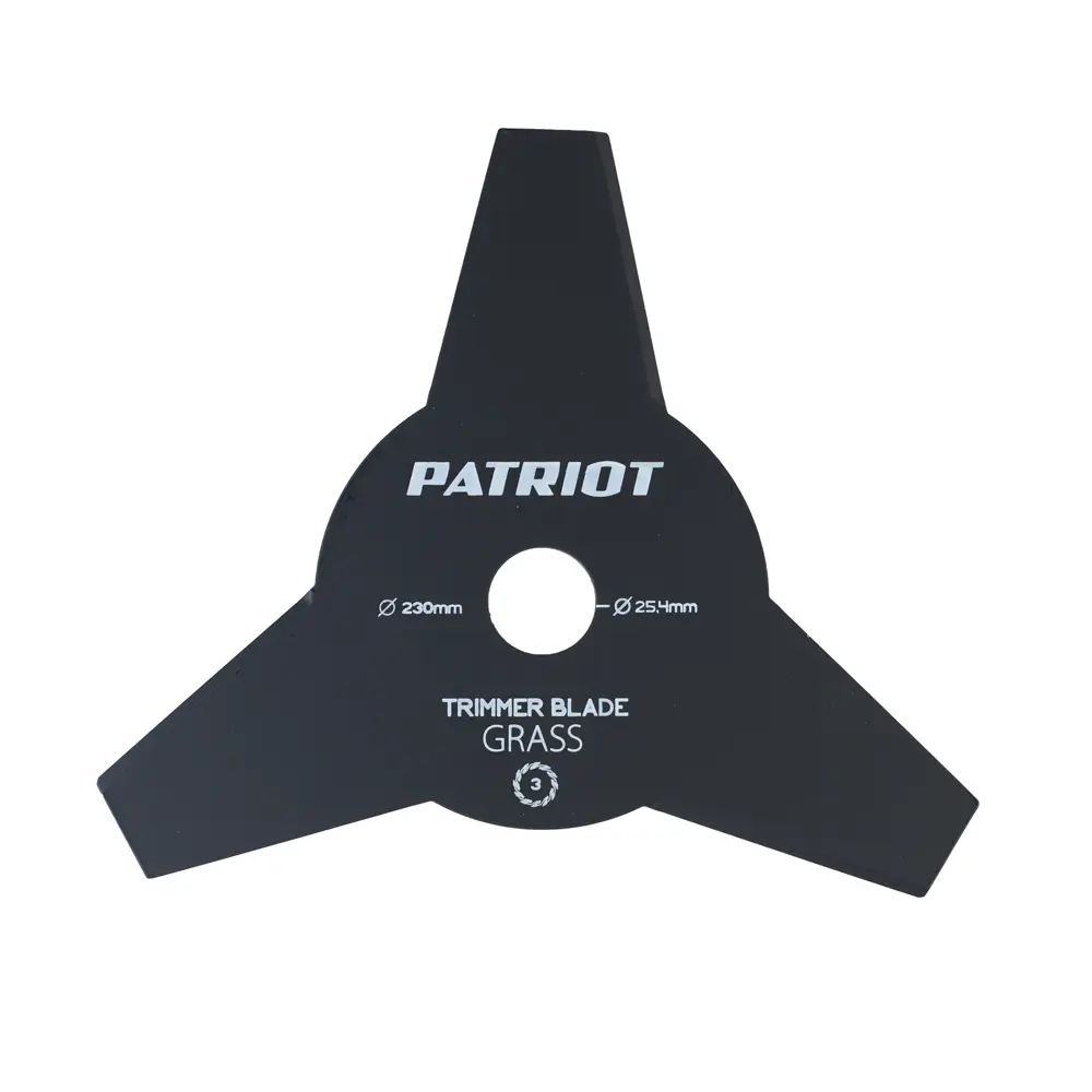 Нож для триммера Patriot TBS-3 ø23 см сталь Santreyd STLM-2194186