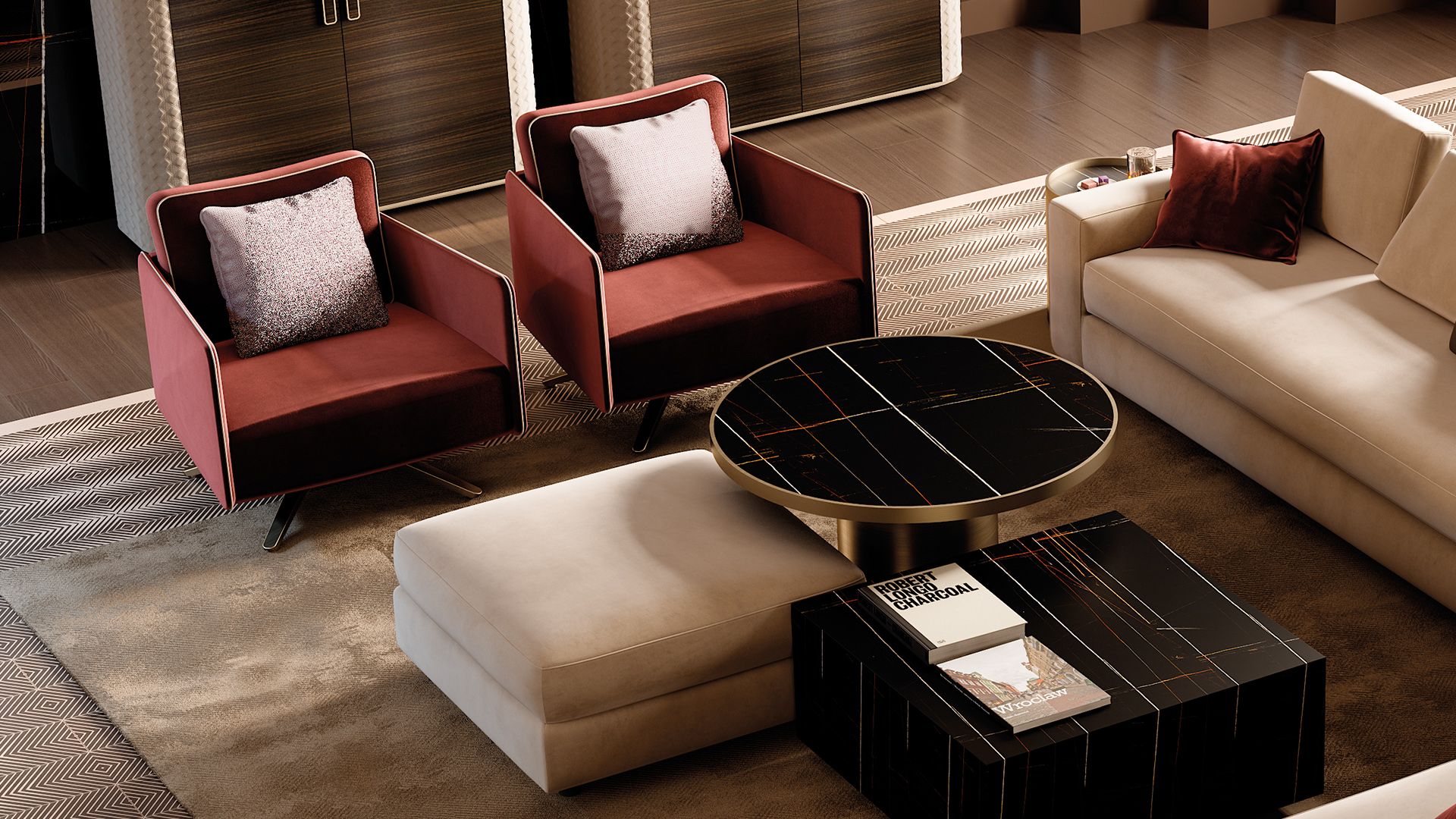 Тканевое кресло с подлокотниками REFLEX бриллиант ARCH-00137259 - Вид №1