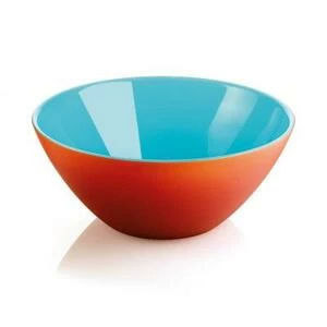 Салатница My Fusion 20 см красная-голубая