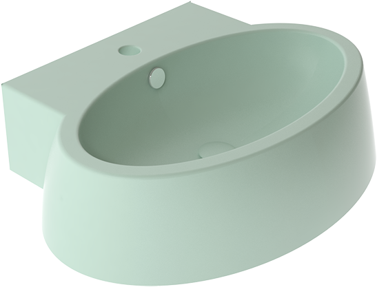 DULAV6525 Подвесная раковина настенная GSG CERAMIC DUNIA