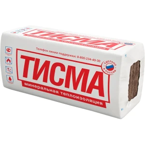 Утеплитель Тисма плита 100 мм 4,32 м²