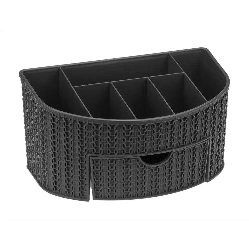 Органайзер для ванной комнаты «Вязание» цвет графит Santreyd STLM-2203151 - Вид №1