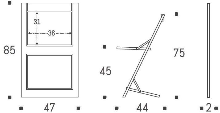 AMBIVALENZ Складной стул из фанеры Fläpps folding chair Fl010043 - Вид №1