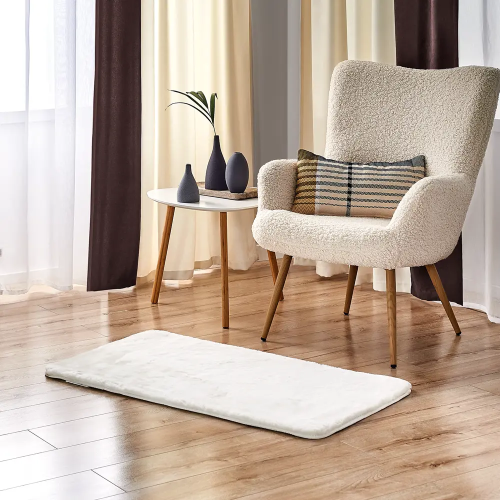 INSPIRE BIANCA — искусственная шкура из полиэстера 60×110 см 83235390