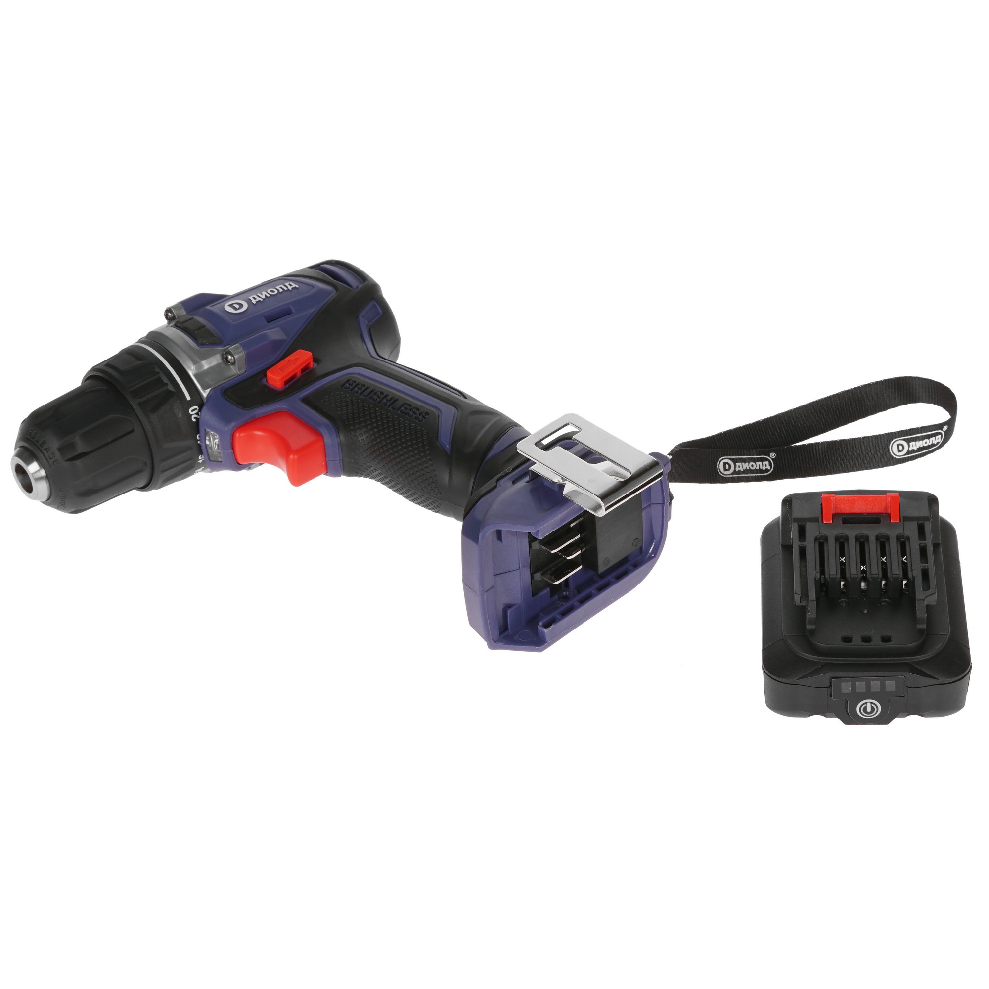 Дрель-шуруповерт Диолд ДЭА-12 ЛИ-08 10022152 5321806 STDN-0019047 - Вид №4