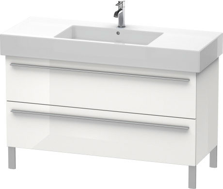 XL654504747 Тумбочка напольная X-Large #XL6545 1200 x 470 мм Каменно-синий глянцевый лак Duravit - Вид №2