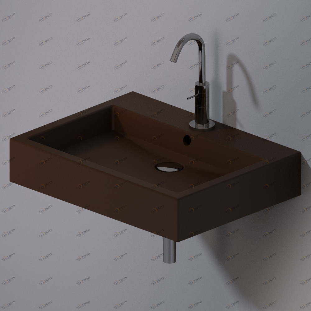 L267107 Подвесная раковина настенная прямоугольная A. e T. Italia Tank AeT ITALIA