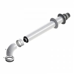 Горизонтальный коаксиальный дымоход De Dietrich 110/150мм