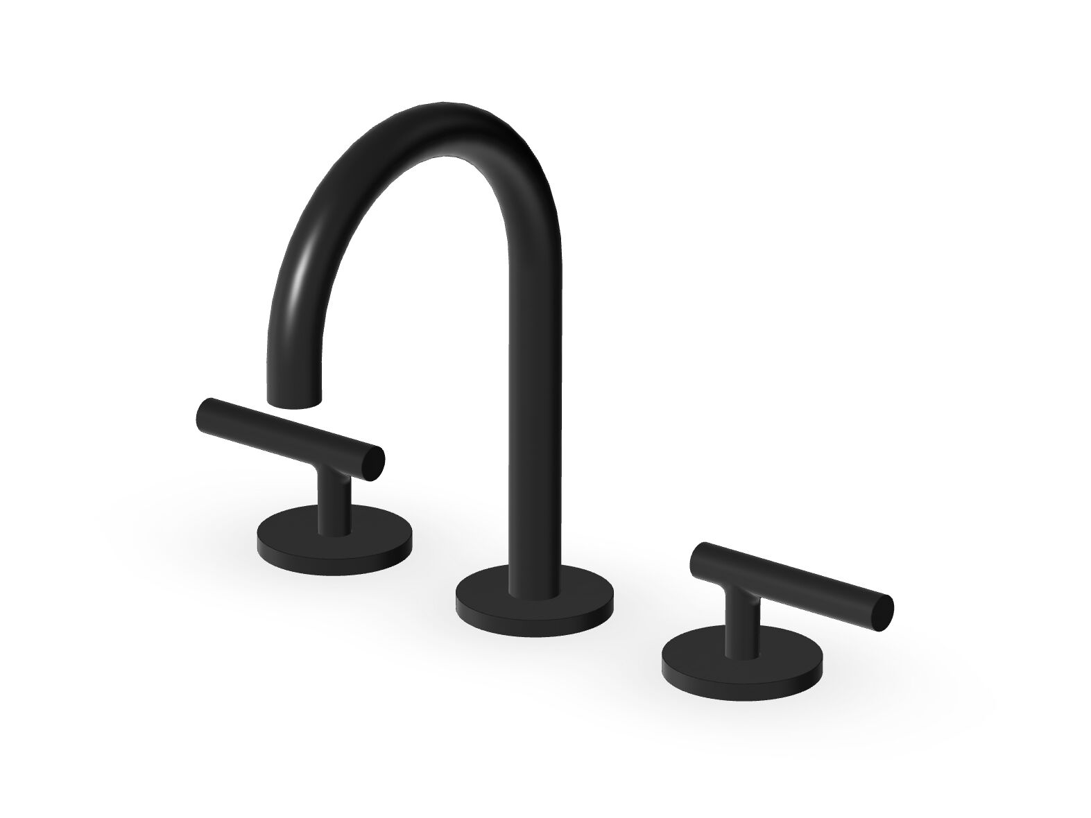 Смеситель для раковины с 3 отверстиями без слива Zucchetti Pan S ARCH-00069170 - Вид №10