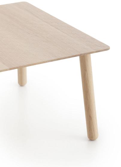 GAN Прямоугольный деревянный журнальный столик в современном стиле для гостиной Silaï sun-id-1512667 - Вид №3